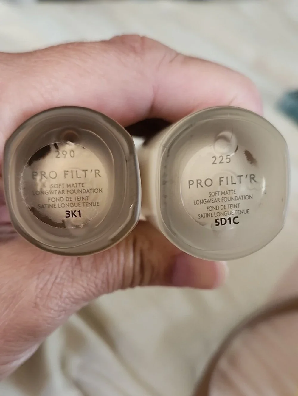 Fenty Beauty Pro Filtr Foundation Duo in Warm and Light Tan